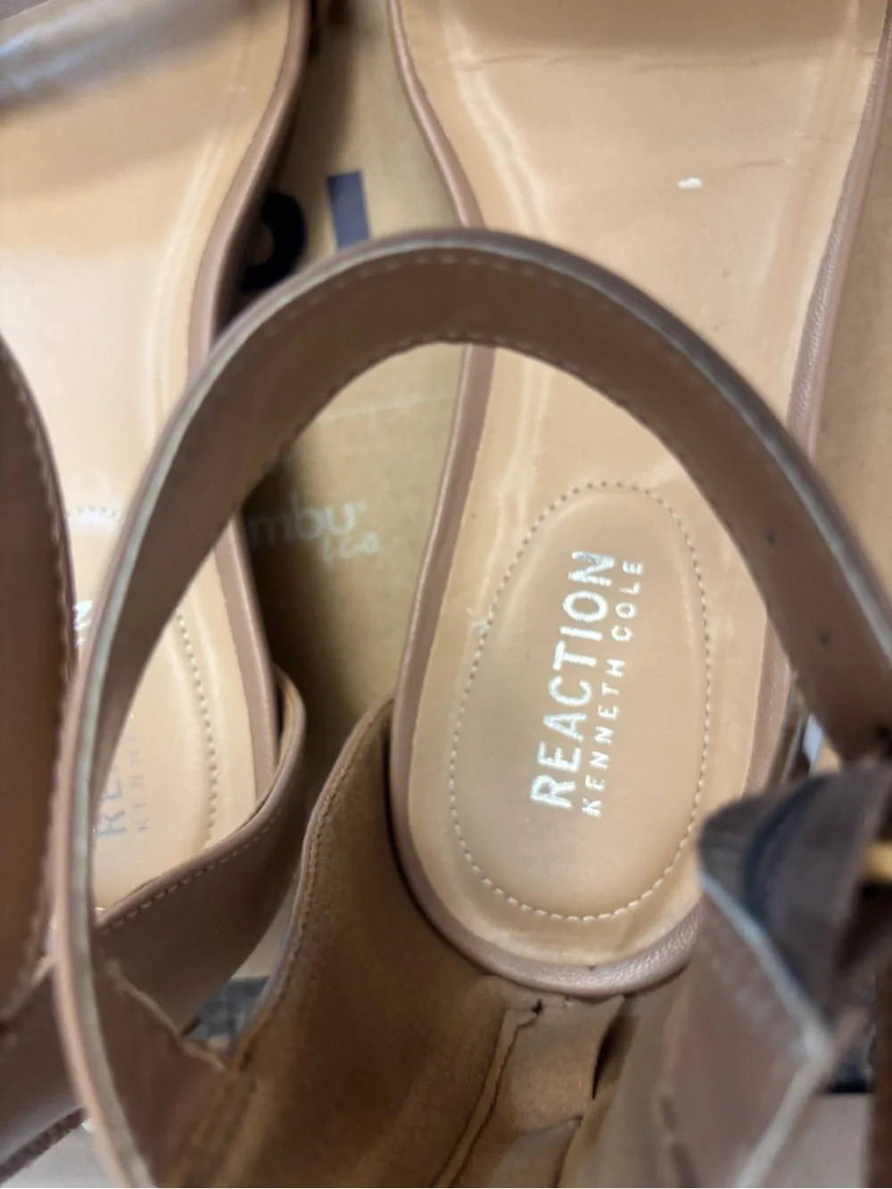 Kenneth Cole Reaction Great Scrunch Ankle-Strap Ruched Sandals